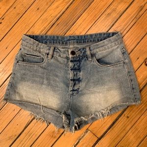 BLANK NYC denim cutoff shorts